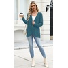 WIHOLL Cardigan Sweaters Fall Fashion Long Sleeve Shirts Casual(07-marine Blue)