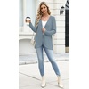 WIHOLL Cardigan Sweaters Fall Fashion Long Sleeve Shirts Casual(08-blue)