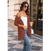 WIHOLL Cardigan Sweaters Fall Fashion Long Sleeve Shirts Casual(12-caramel)