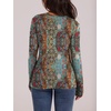 WIHOLL Long Sleeve Thermal Shirt for Women Light Fleece Tops Fall 2026 Crew Neck Casual Basic T-Shirts(Print 03)