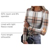 WIHOLL Long Sleeve Thermal Shirt for Women Light Fleece Tops Fall 2026 Crew Neck Casual Basic T-Shirts(Print 04)