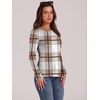 WIHOLL Long Sleeve Thermal Shirt for Women Light Fleece Tops Fall 2026 Crew Neck Casual Basic T-Shirts(Print 04)