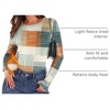 WIHOLL Long Sleeve Thermal Shirt for Women Light Fleece Tops Fall 2026 Crew Neck Casual Basic T-Shirts(Print 06)