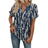 WIHOLL Spring Tops for Women 2026 Summer Short Sleeve Shirts Plus Size Work Outfits Fashion Clothing XL