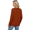 WIHOLL Sweaters for Women Lightweight Fall Tops Pullover Long Sleeve Shirts(Caramel)