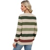 WIHOLL Sweaters for Women Lightweight Fall Tops Pullover Long Sleeve Shirts(S-forest Heritage)