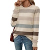WIHOLL Sweaters for Women Lightweight Fall Tops Pullover Long Sleeve Shirts(S-quiet Luxury)