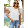 WIHOLL Womens Lightweight Sweater Spring Summer Fall Outfits Cap Sleeve Hollow Out Knit Fashion Clothing 2026(2-white)