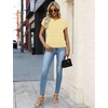 WIHOLL Womens Lightweight Sweater Spring Summer Fall Outfits Cap Sleeve Hollow Out Knit Fashion Clothing 2026(3-yellow)