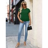 WIHOLL Womens Lightweight Sweater Spring Summer Fall Outfits Cap Sleeve Hollow Out Knit Fashion Clothing 2026(Kelly Green)