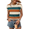Green Orange Stripes