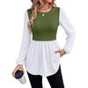 Army Green White