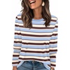 H-blue Brown Stripe