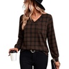 Chocolate Brown Plaid